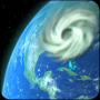 icon Wind Map Hurricane Tracker, 3D (Mappa del vento Localizzatore di uragani, 3D)