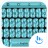 icon Theme x TouchPal Metallic Blue(Tema della tastiera Aqua metallizzata) 10.0