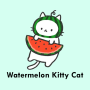 icon Watermelon Kitty Cat(Cute Wallpaper Watermelon Kitty Cat Theme
)