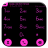icon ExDialer FlatBlack Pink Theme(Dialer Flat Black Pink Theme) 1.1