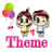 icon MyDarling Cow theme(Tema MyDarling Cow) 1.0