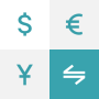 icon Any Currency Converter(Qualsiasi convertitore di valuta)