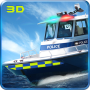 icon Navy Police Speed Boat Attack(Police Boat Shooting Games 3D)