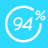 icon com.scimob.ninetyfour.percent(94% - Quiz, curiosità e logica) 3.12.0