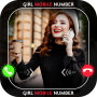 icon Girl Mobile Number PrankRandom Girls Video Chat(Ragazze Numero di cellulare per chat)