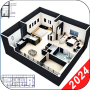 icon Home Design(Draw House Design Plan App 3D)