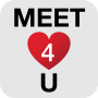 icon Meet4U(Meet4U - Chat, amore, single!)