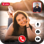 icon Live Video Chat with Video Call (Chat video in diretta con videochiamata)