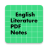 icon English Literature Pdf Notes(LETTERATURA INGLESE PDF NOTE
) 1.0