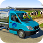 icon Milk Van Cow Milk Delivery Sim