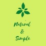 icon Natural and Simple(Naturale e semplice - Consigli di bellezza fatti in casa
)