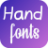 icon Hand Fonts(Caratteri manuali per FlipFont) 2.3.6