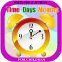 icon Clock Time, Day & MonthKids(Scopri orologio, giorno e mese - Bambini)