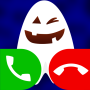 icon Fake Call With Cute Ghost Game(Funny Fake Call Ghost Game)