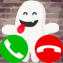 icon fake phone call from ghost game (telefono falso chiamata dal gioco fantasma)