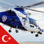 icon Helicopter Police Search and Rescue (Elicottero Ricerca e salvataggio della polizia
)