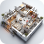 icon House Design 3DHome Planner(House Design 3D - Home Planner)