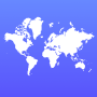 icon World Map(MAPPA DEL MONDO: Quiz sulla geografia, Atlas, Paesi
)