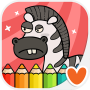 icon Coloring Game(English Alphabet Coloring Game - Vkids
)
