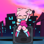 icon Friday Funny super sonic Mod(Blue Hedgehog Mod For Friday Night Hero Funy Mod
)