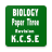 icon BIOLOGY PAPER 3 CLUSTER 1.0