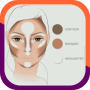 icon Tutorial on makeup contours (Tutorial sui contorni del trucco
)
