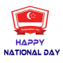 icon National Day GIF(Biglietti d'auguri GIF per la Giornata nazionale di Singapore
)