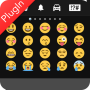 icon Color Emoji Plugin(Colore Emoji - Tastiera Emoji)