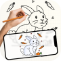 icon Draw Sketch & Trace(Disegna schizzi e traccia)