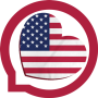 icon USA Chat & American Dating (USA Chat e appuntamenti americani
)