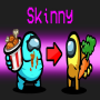 icon SKINNY IMPOSTER Mod in Among Us(Magro Imposter Ruolo per tra noi
)