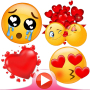 icon com.mundoapp.corazoneswhatsapp(?? Adesivi animati WAStickerApps per Whatsapp)