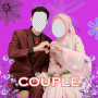 icon Pernikahan Couple Muslim(Matrimonio Coppia musulmana)