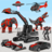 icon Excavator Robot Car Game-Dino(Excavator Robot War - Gioco di auto) 1.8.8