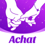 icon Achat- Live Chat& Make Friends (Achat - Chat dal vivo e fai amicizia)