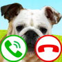 icon fake call dog game ()