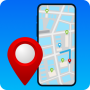 icon Phone Location Tracker via GPS (Localizzatore di posizione del telefono tramite GPS)