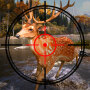 icon wild deer hunter- hunting game (cacciatore di cervi selvatici - gioco di caccia)