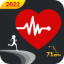 icon Heart Rate monitor Pedometer(Cardiofrequenzimetro Pulse Check
)