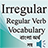 icon Irregular Regular Verb Bangla(Verbi irregolari regolari Bangla) 2.0