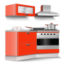 icon Kitchen 3D(Design della cucina: Pianificatore 3D
)
