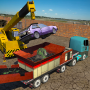 icon Monster Car Crusher Crane 2k17(Car Crusher Excavator Games 3d)