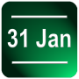 icon Date in Status Bar 2(Data Status Bar 2)