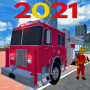 icon Fire Truck Game: Fire Truck Games 2021(Fire Truck Driving Gioco 2022)