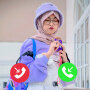 icon Juyy Putri Call and Chat Fake Simulation(Juyy Putri Call You Prank - Fake Call Juyy Putri
)