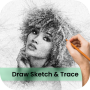 icon Draw Sketch & Trace(Disegna app per poster con schizzi e tracce)