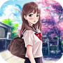 icon Anime High School Girl Life 3D