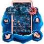 icon Blue Pink Rose Launcher Theme (Blue Pink Rose Launcher Theme
)
