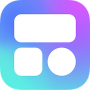 icon Beautiful Widgets(Bellissimi - Creatore di sfondi colorati per nomi)