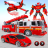 icon Fire Truck Robot Car Game(Camion dei pompieri Robot Car Game) 145